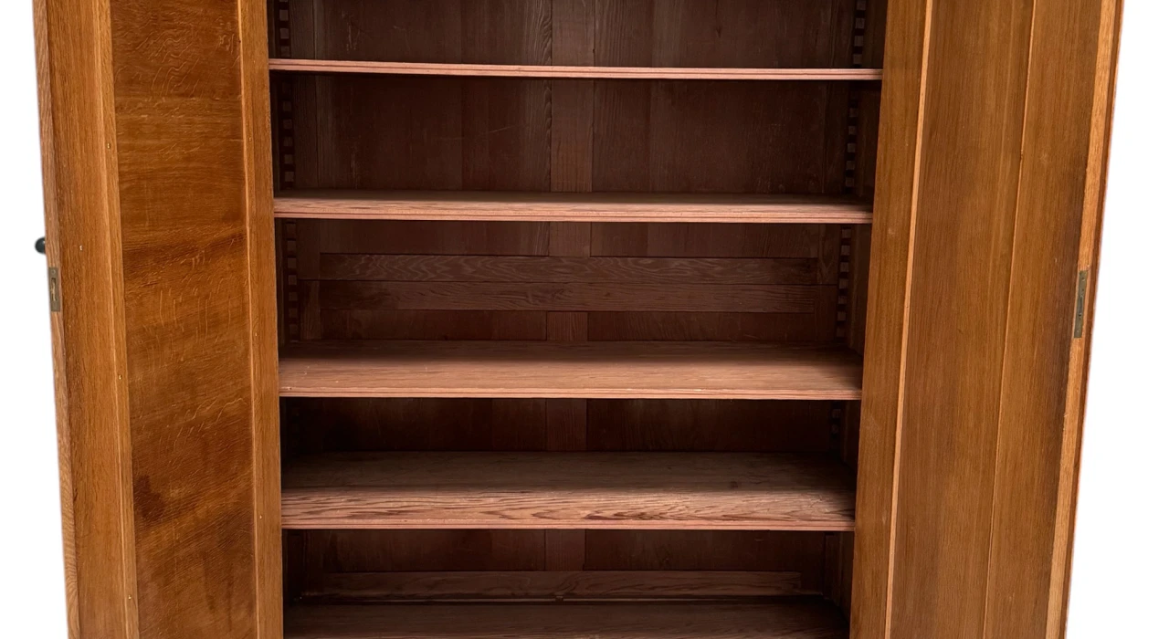 Art Deco Modernist Armoire or Wardrobe by Hendrik Wouda for Pander, 1924